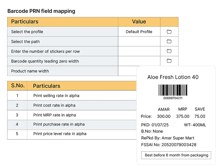 Barcode Generation