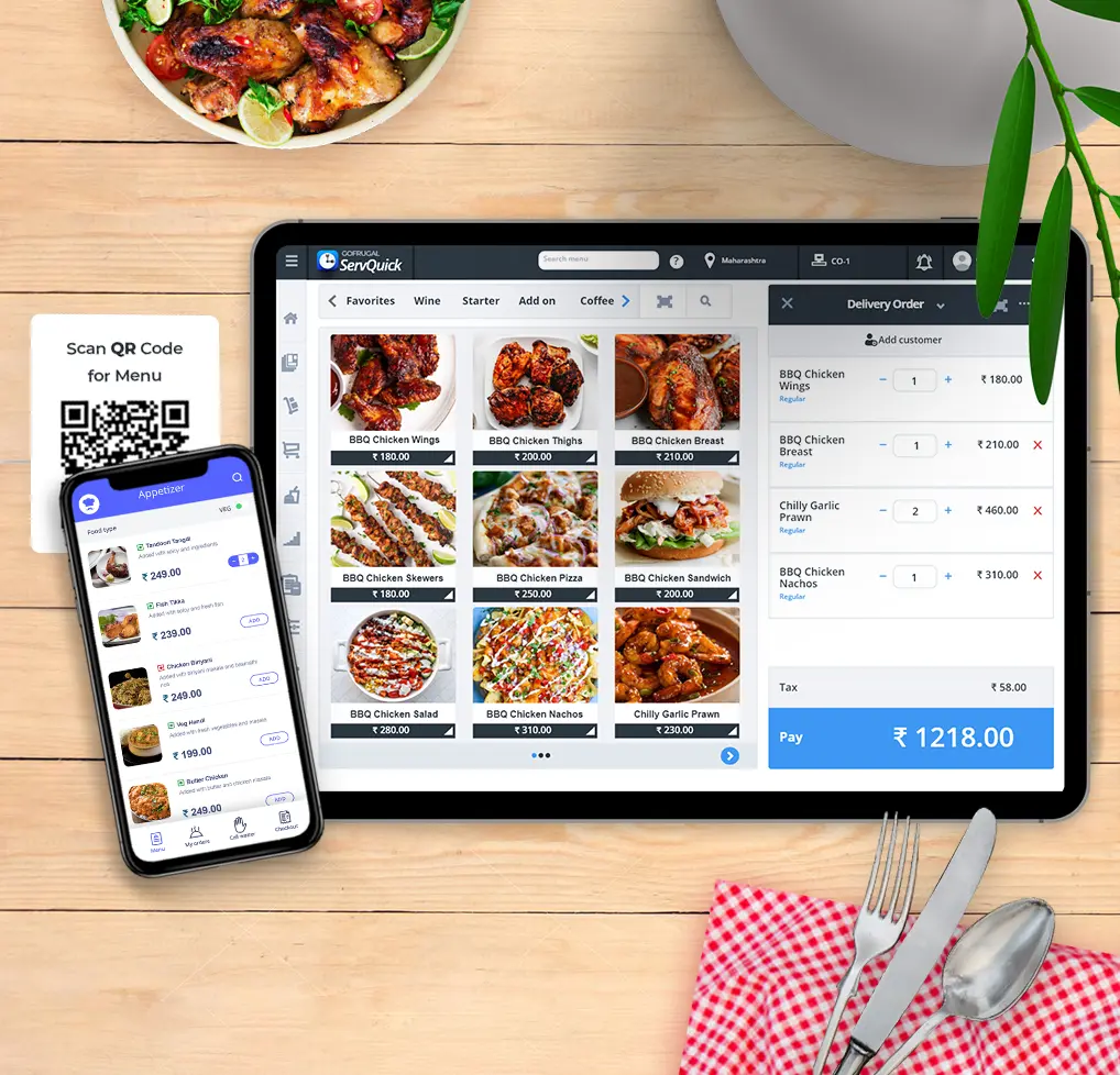 Restaurant software