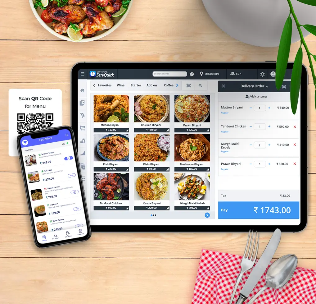 Restaurant software