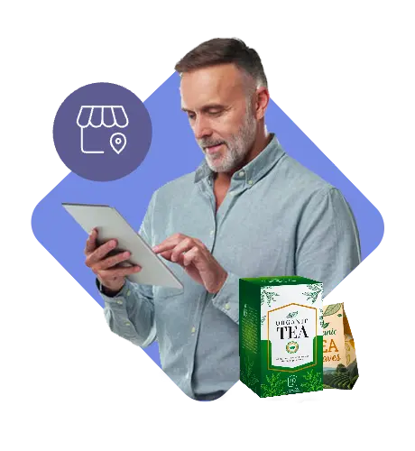 Centralized control for chains of tea shops