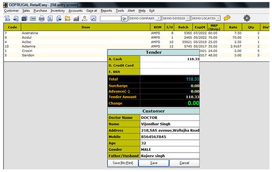 Pharmacy POS