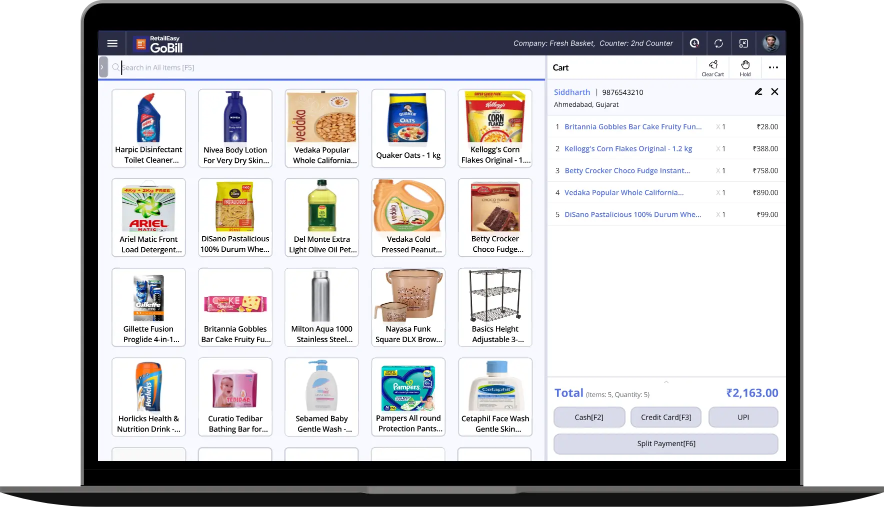 Supermarket Billing Software