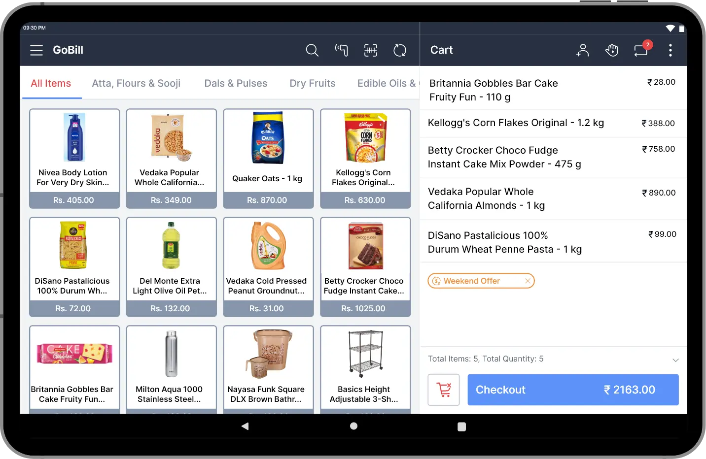 Supermarket Billing Software